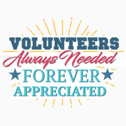 Volunteers Appreciated
