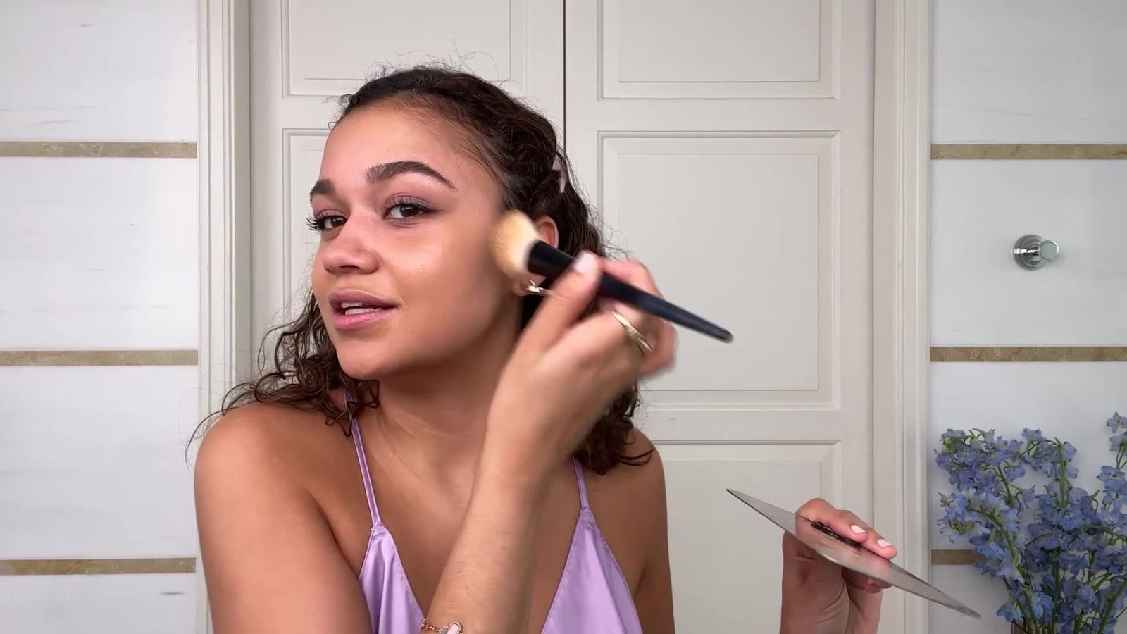 Madison Bailey Only Uses Highlighter in One Place